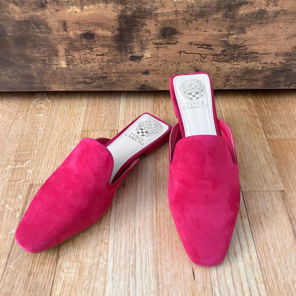 Vince Camuto Hot Pink Zeina Mule SZ 8